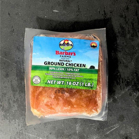 Barber's Farms 90% Lean Ground Chicken