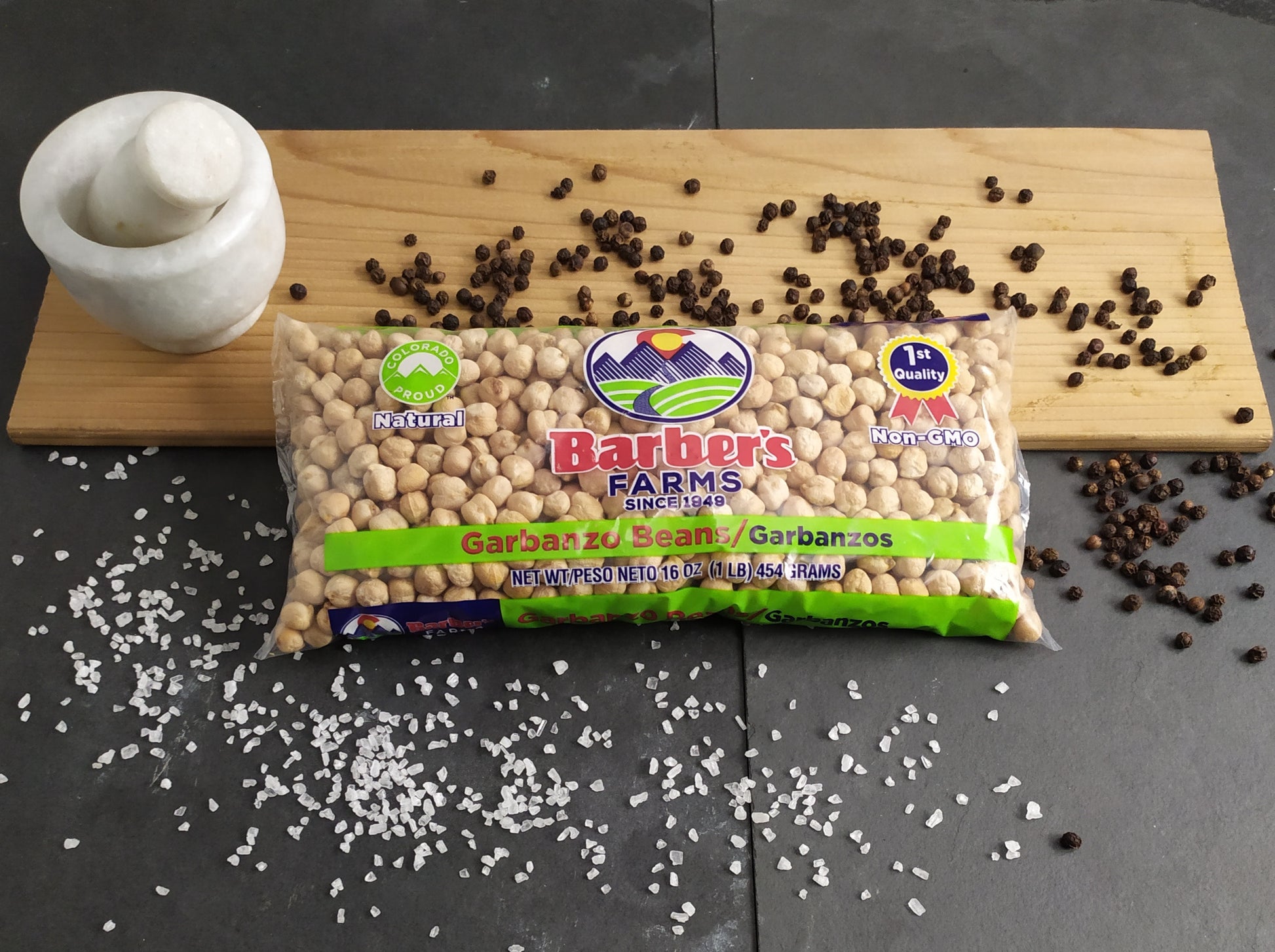 24 pounds Barber's Farms Garbanzo Beans