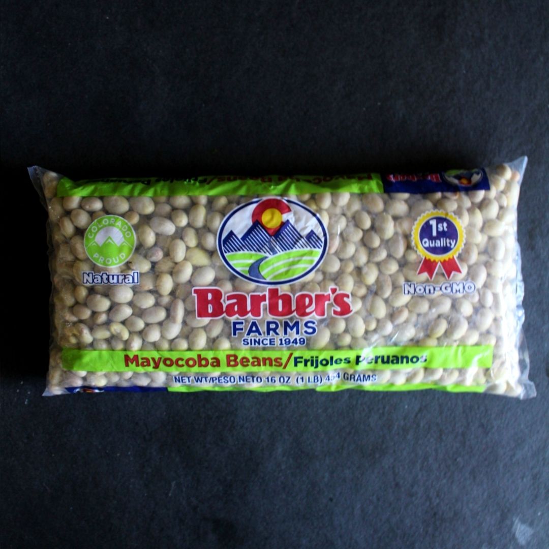 24 pounds Barber's Farms Mayocoba (aka Yellow) Beans