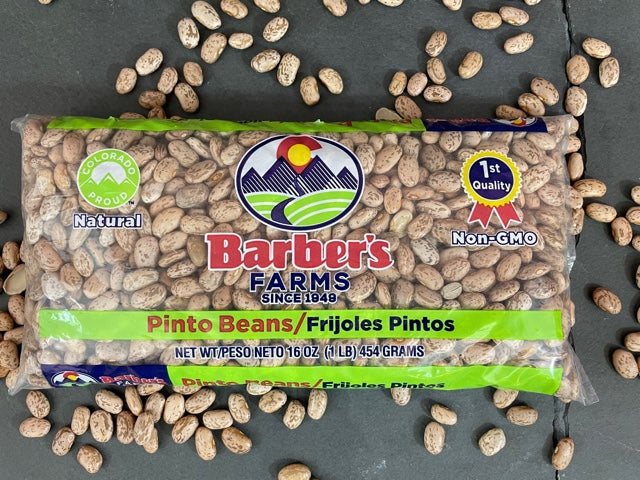 24 pounds Barber's Farms Colorado Grown Pinto Beans