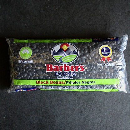 24 pounds Barber's Farms Black Beans in 1 lb bags