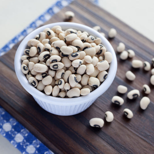 24 pounds Barber's Farms Black Eyed Peas in 1 lb bags